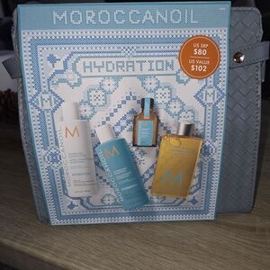 Moroccanoil Hydration Set - Blue and White